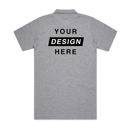 Mens Polo Shirt - Design Your Own - Back Only