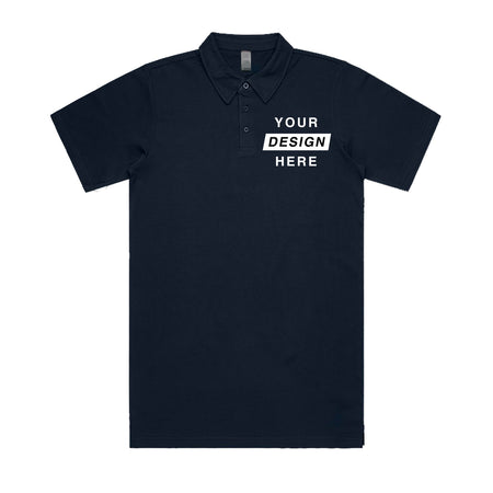 Mens Polo Shirt - Design Your Own - Front Only