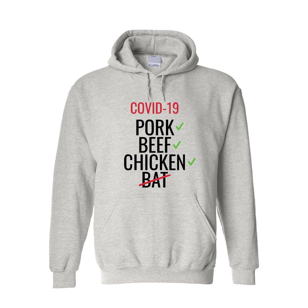 Hoodie -   Pork Beef Chicken Bat