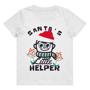 Kid's T-Shirt - Santas Little Helper Boy