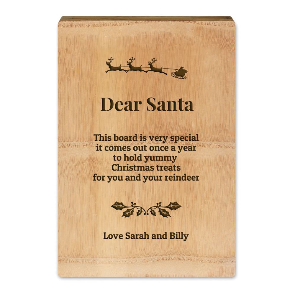 Chopping Board - Premium - Santa Treats