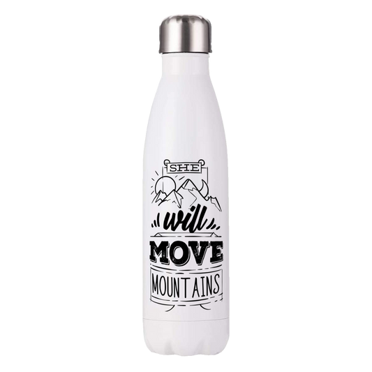 Water Bottle - She Will Move Mountains