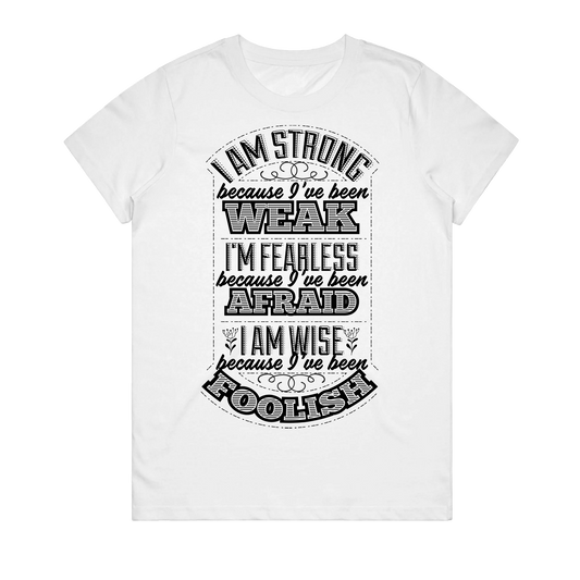 Women's T-Shirt - Strong Fearless Wise