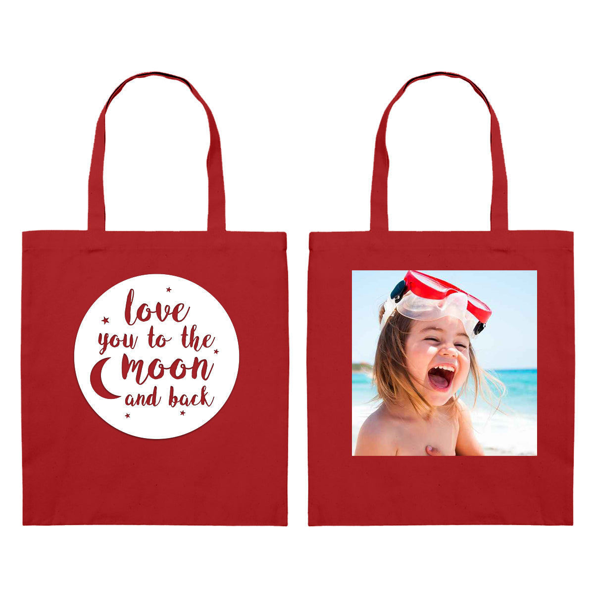 Tote Bag - Regular - Double Sided - Red