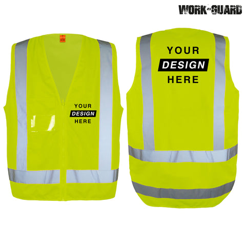 Workguard Hi Visibility Safety Vest - Design Your Own