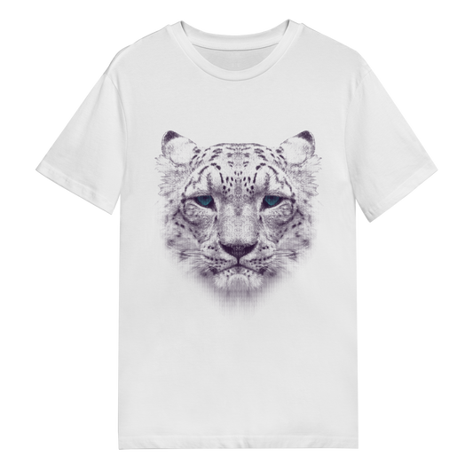 Men's T-Shirt - White Leopard