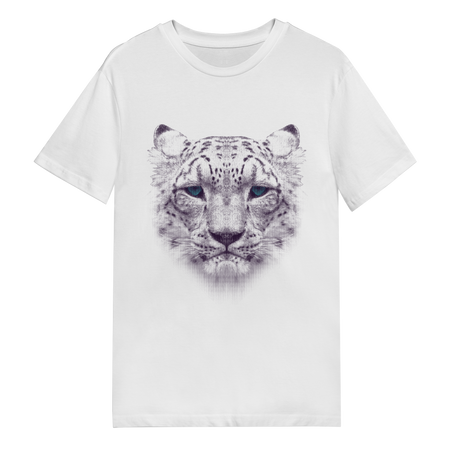 Men's T-Shirt - White Leopard