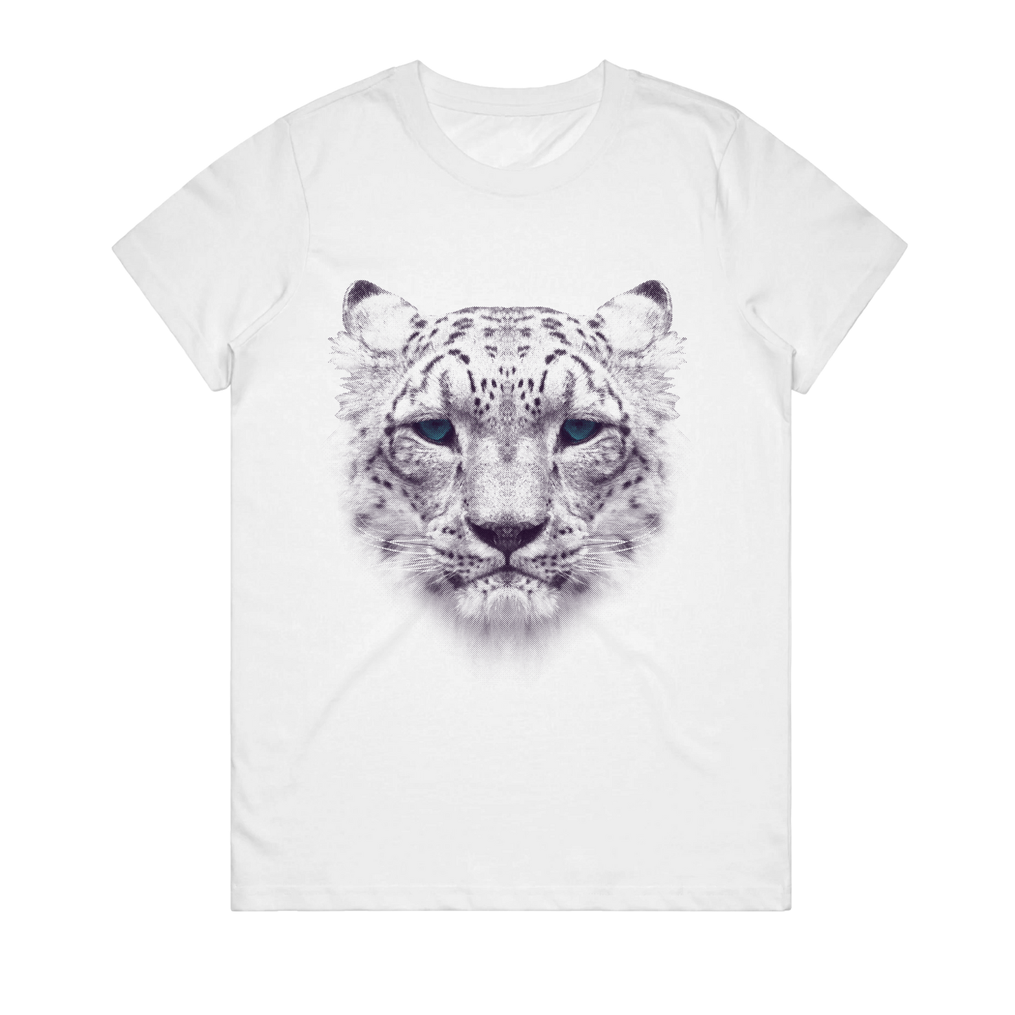Women's T-Shirt - White Leopard