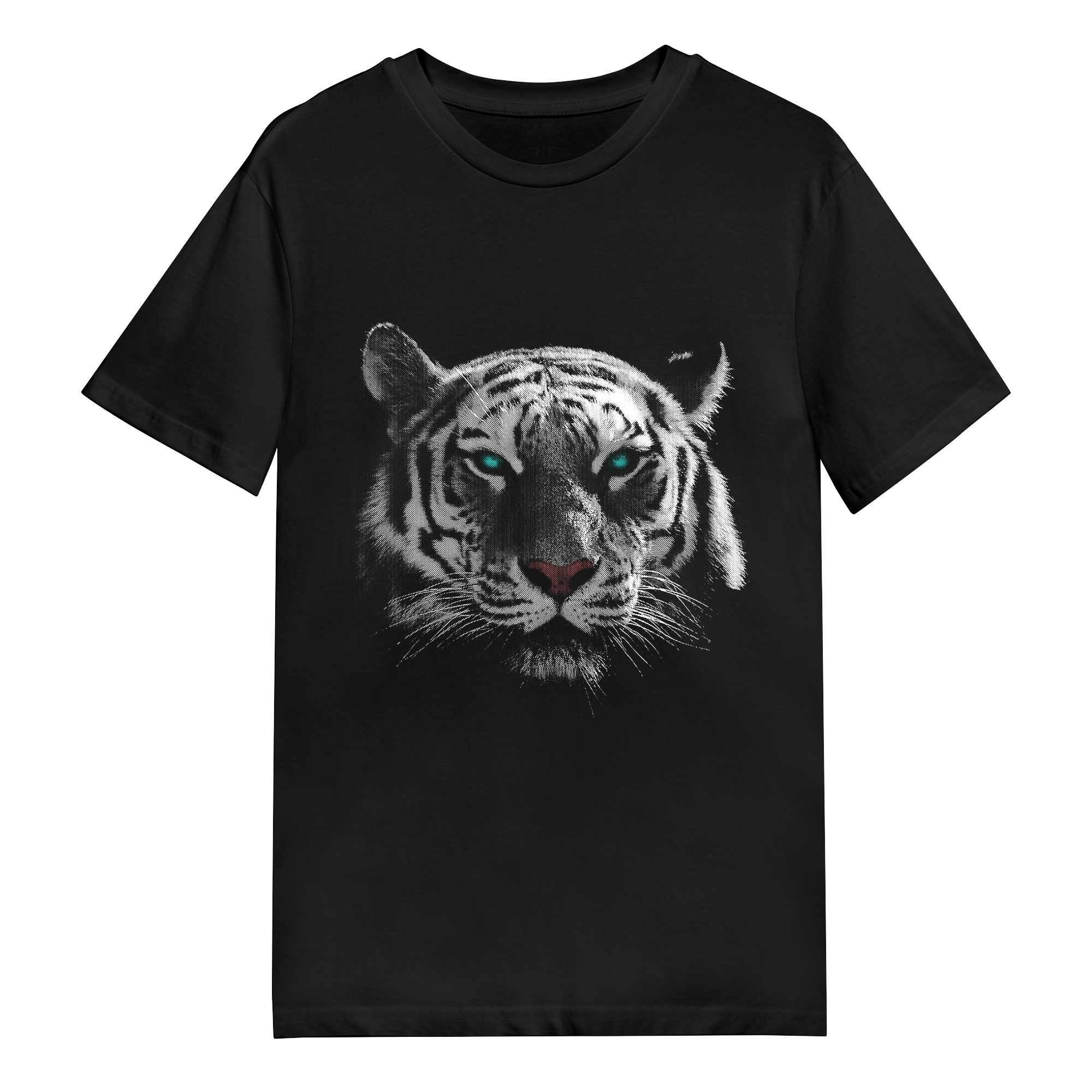 Men's T-Shirt - White Tiger