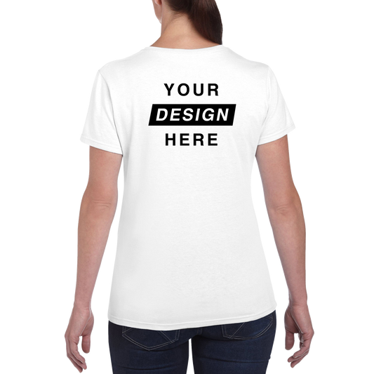 Active Women's T-Shirt - Design Your Own - Back Only