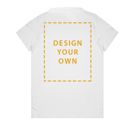 Women's T-Shirt - Design Your Own - Back Only