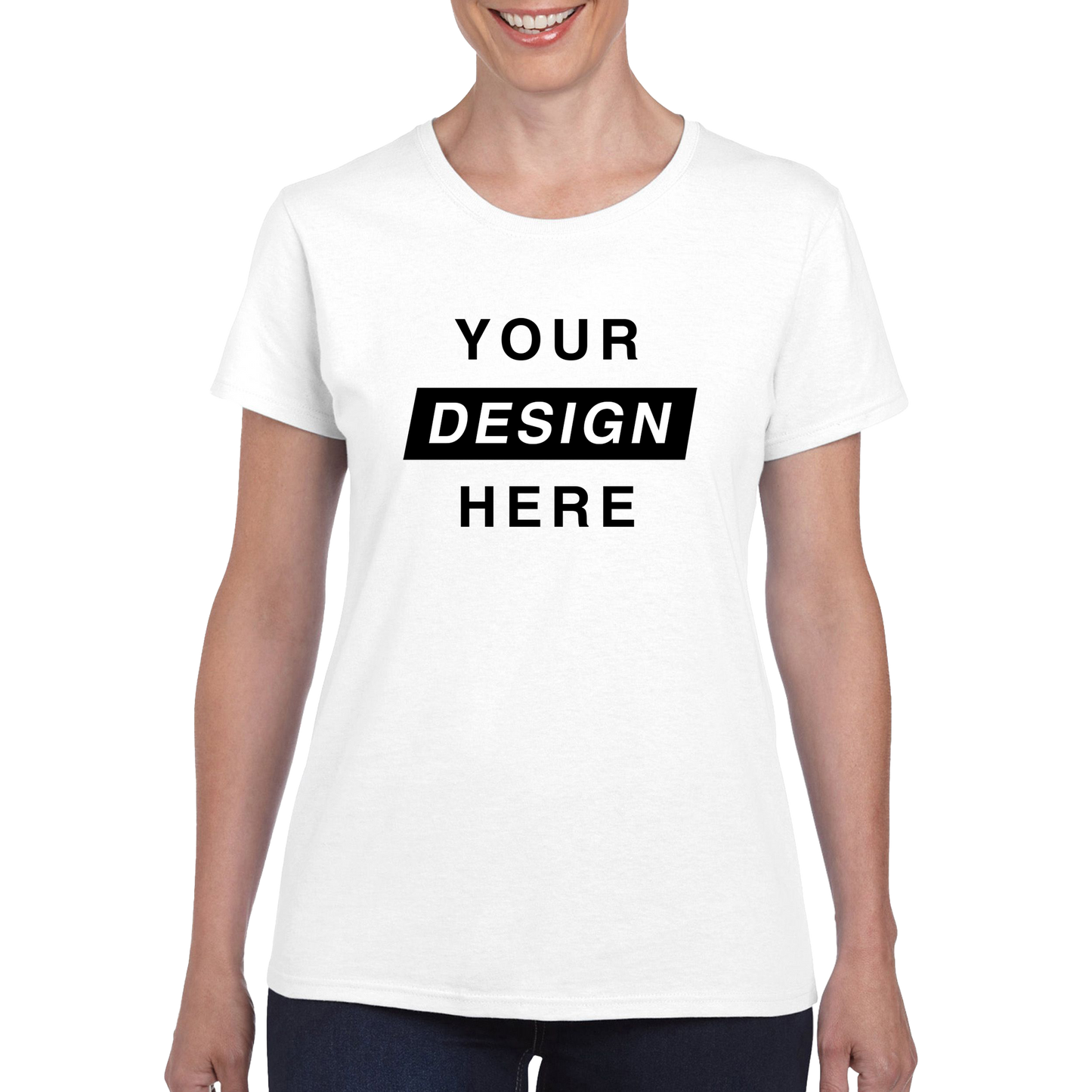 Active Women's T-Shirt - Design Your Own - Front Only