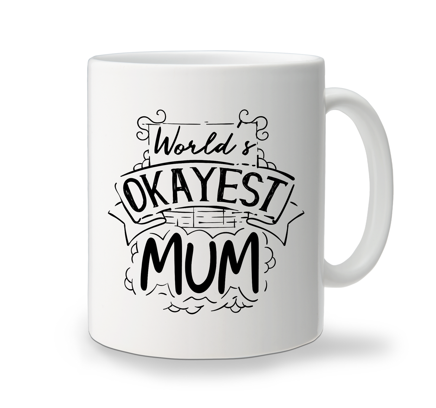 Ceramic Mug - Okayest Mum